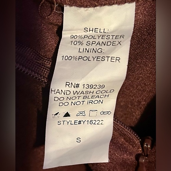 DO+BE Purple Strapless Jumpsuit Size Small - Picture 4 of 5